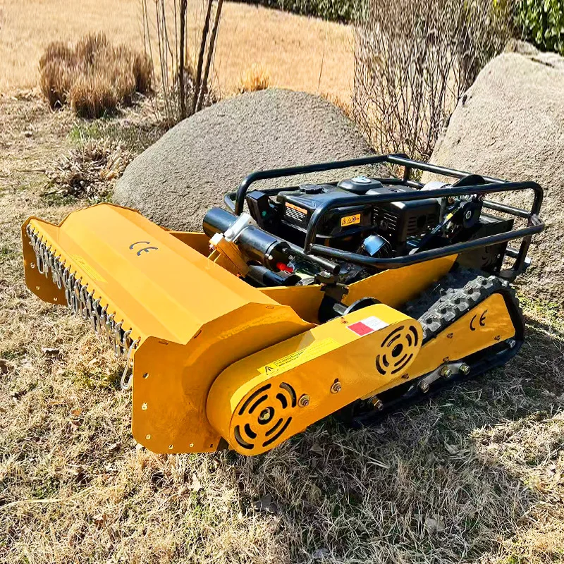 Customized Yoke Remote Control Mower Wireless Control Reel Mower Robot 4 Stroke Cylinder Tractor Weeder CE Approved