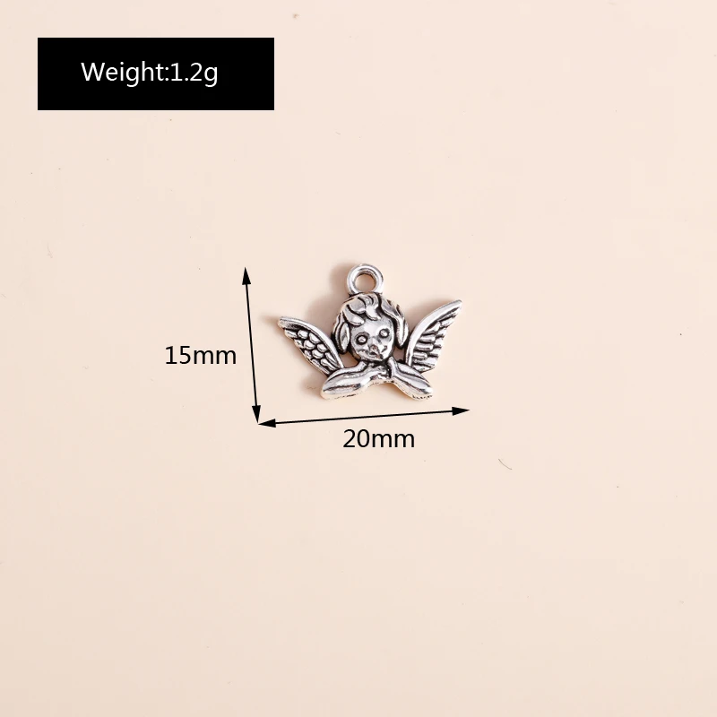 Leslie 20 stücke Legierung Kreuz bezaubert religiöse Kruzifix Anhänger für DIY Schmuck machen Accessoires hand gefertigte Ohrringe Halsketten – Detail 31