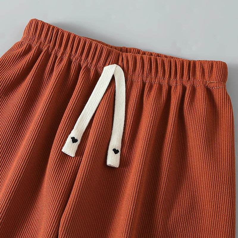 Autumn And Winter Children's 7-color Casual Sports Sweatpants Versatile For Boys And Girls With Thick Fleece And Haren Pants image 6