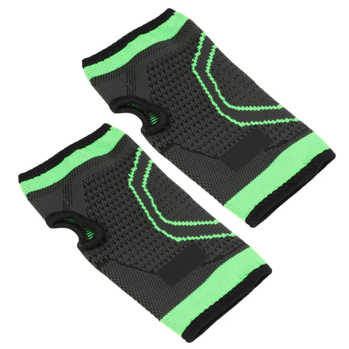 

2Pcs Wrist Sleeve Protector Compression Fit Breathable Nylon Material Wrist Support for Sports Training Gym Outdoor Activities