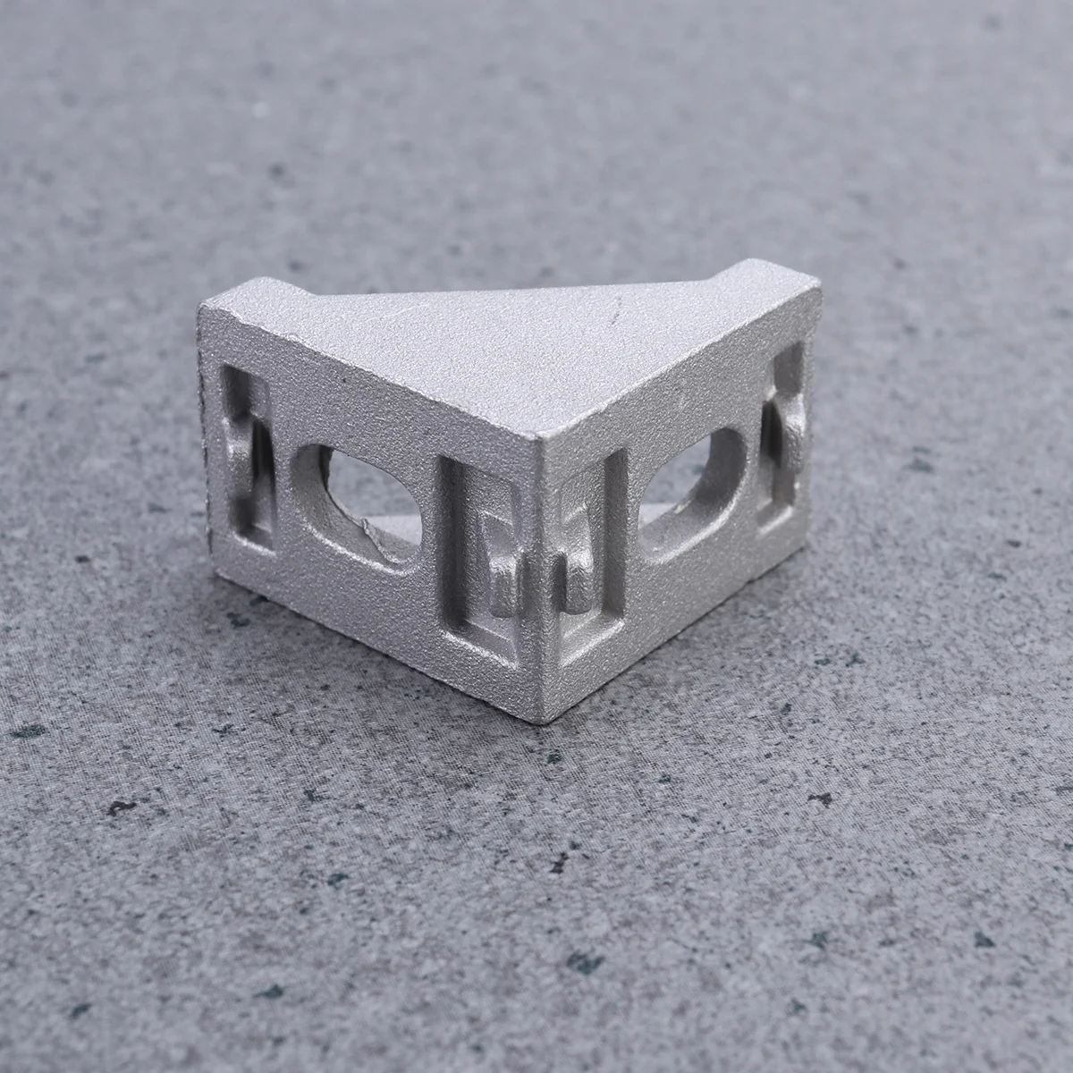 

25 Pcs Aluminum Extrusion Profile Accessories Silver Connectors Bracket Clamp Angle