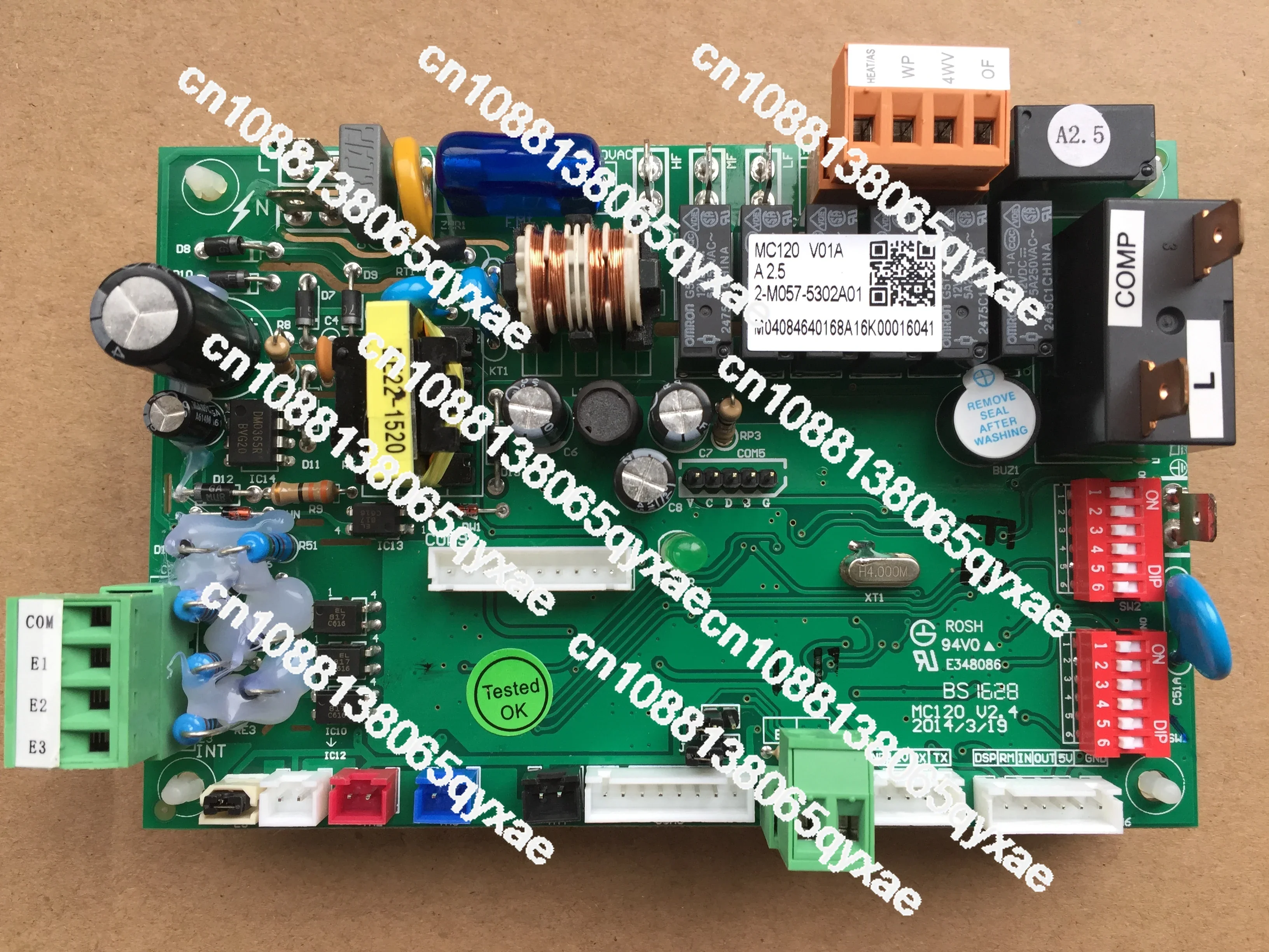 

Air Conditioning Main Board Air Duct Machine Control Board MC120 Ceiling Machine Computer Board, Circuit Board Controller