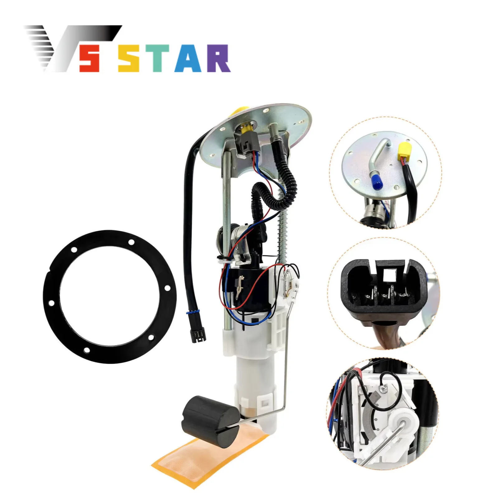 

22520437 2520437 47-1041 Высококачественный 6-болтовый топливный насос в сборе для Polaris Sportsman 500 EFI 700 EFI 800 EFI MP-1185 2005-2007 гг.