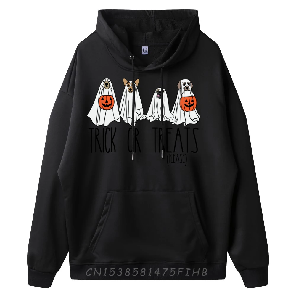 لطيف الرجال هالوين الكلب الكلاب شبح اليقطين زي المحملة الشارع ارتداء هوديس ملابس رجالية حجم كبير يوم العلم الوطني