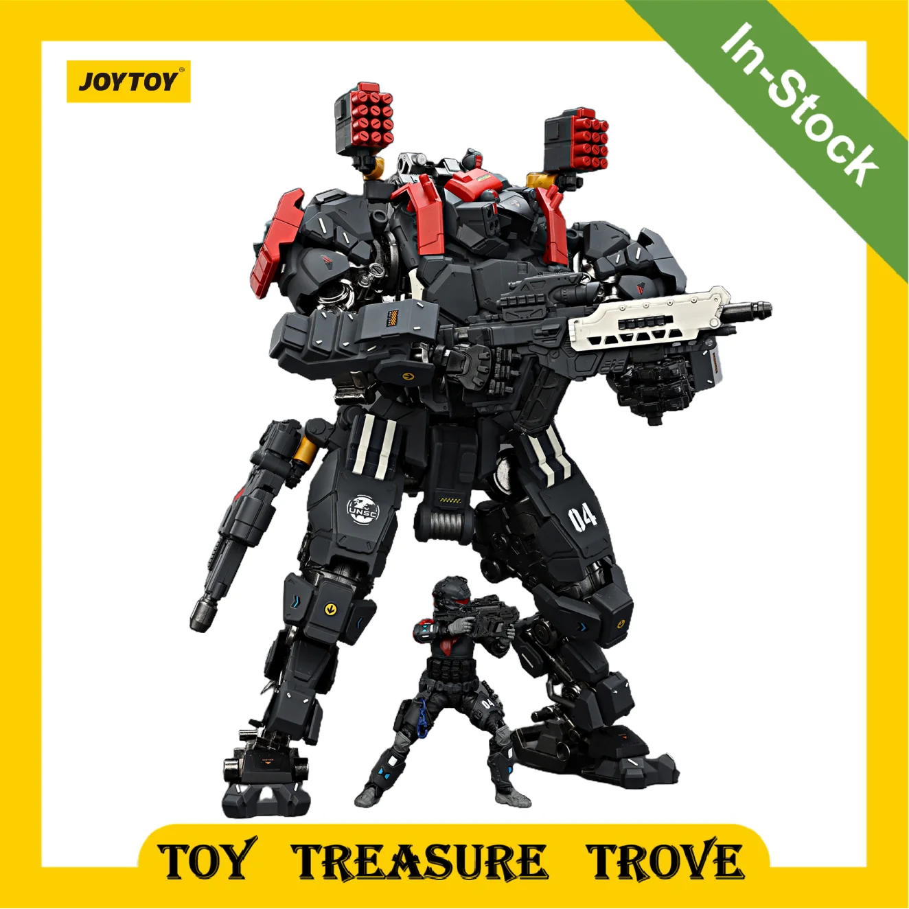 

[В НАЛИЧИИ] Лицензированная коллекционная игрушка JOYTOY Tyrant 04 City Combat Mecha масштаба 1:18
