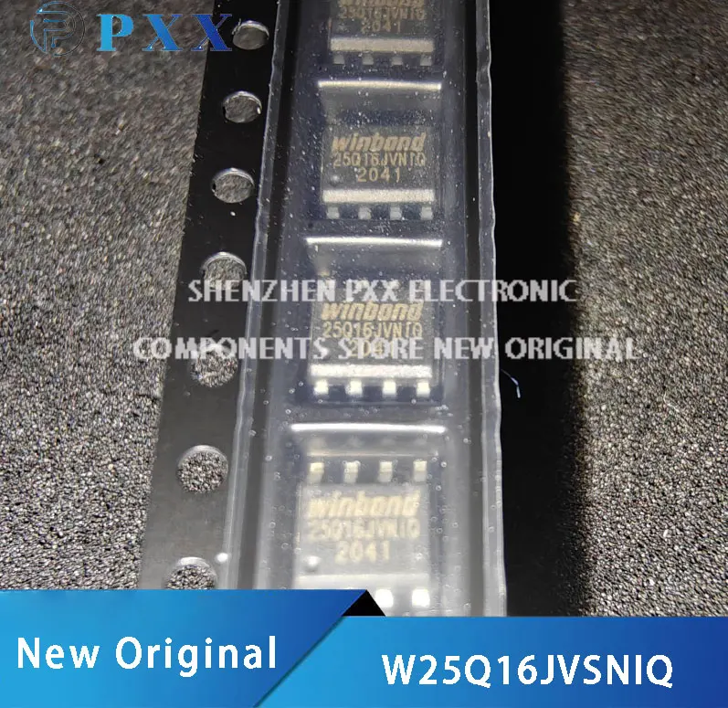 W25Q16JVSNIQ  NOR FLASH IC SPI 16M-bit 3V SOP-8