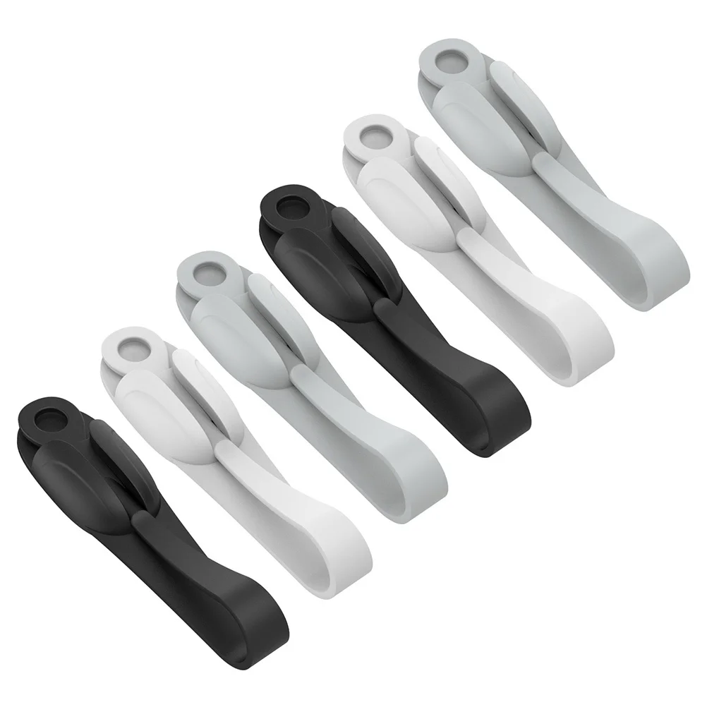 6 قطعة منظم الكابلات لاصق إدارة الحبل اللفافات لخلاط مجفف الشعر مقلاة الهواء إبريق قهوة جهاز طهي الأرز شحن USB