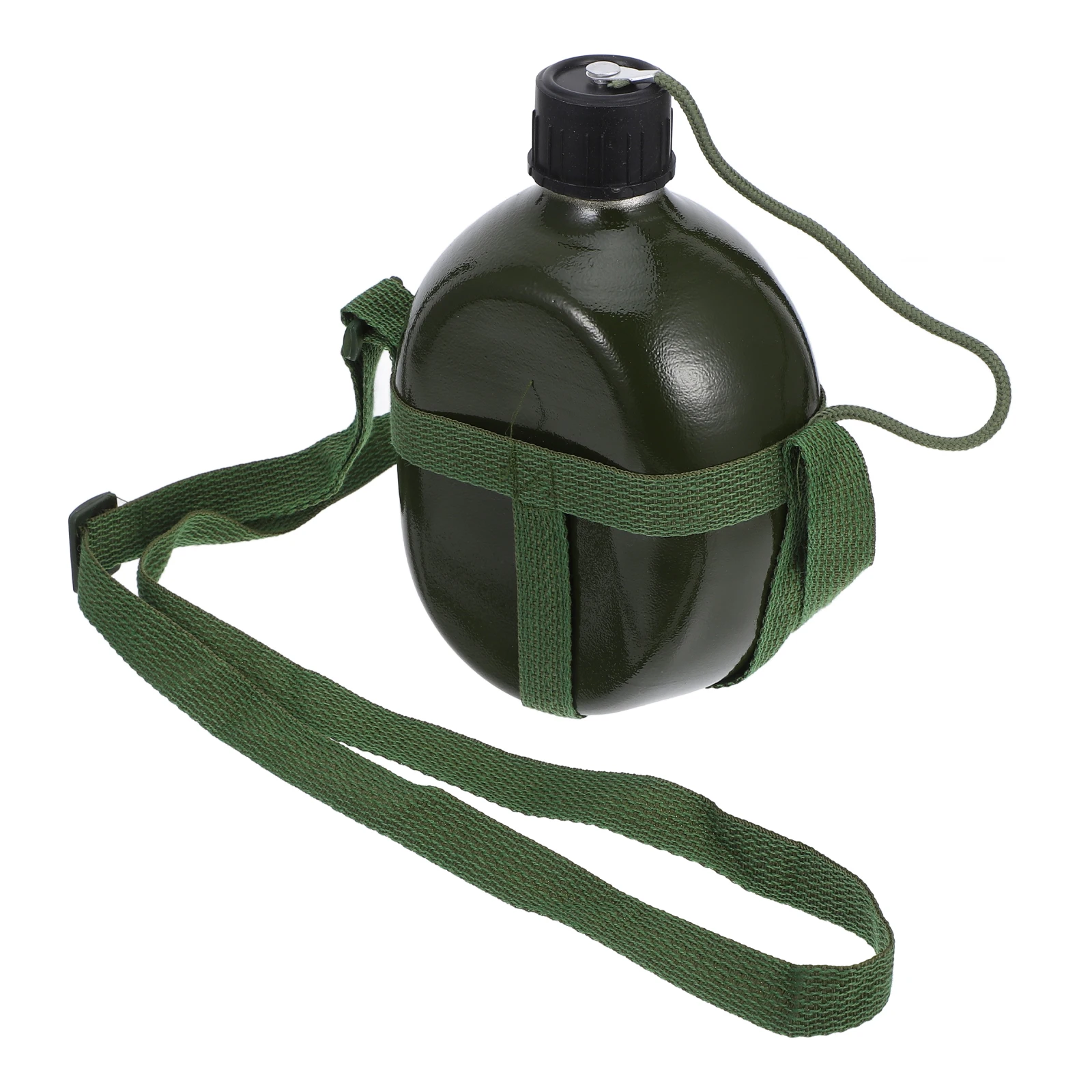 

Water Retro Style Camping Canteen Durable Water Kettle Portable Outdoor Travel Container Bottle Storage Bottle