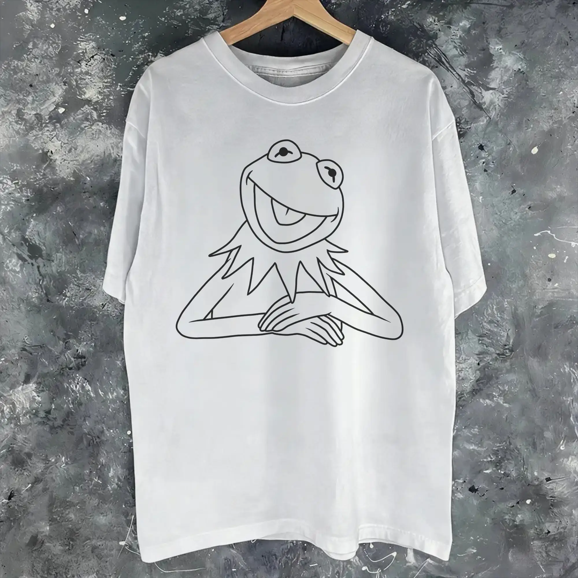 Kermits the Frog Tee Shirt for Men Women Gift Idea T Shirts  100% Cotton Clothing