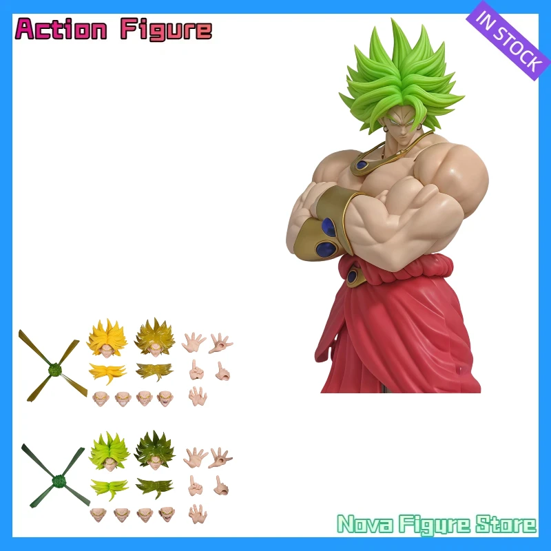 In Stock Dragon Ball MP Broly Head Sculpt Accessory Pack for Beast God Broly Action Figure Toys Collection Gifts