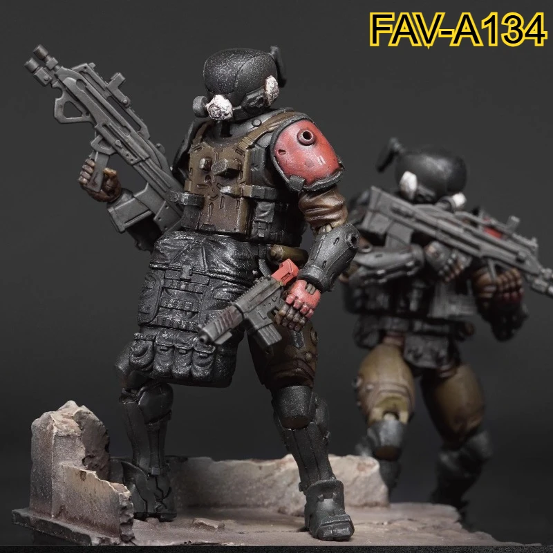 

В наличии оригинальный кислотный дождевик FAV-A132 Sea Castle Winder A133 очиститель A134 подвижный солдат 1/18 коллекция игрушек в подарок