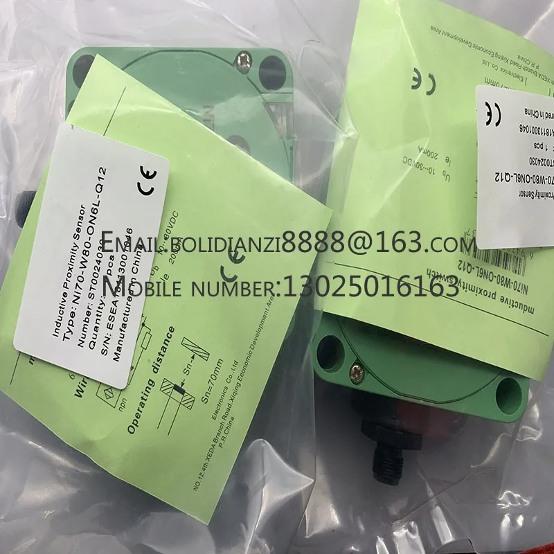 

New proximity switch sensor NI70-W80-OP6L-Q12 NI70-W80-ON6L-Q12 Ni70-W80-OP6L-Q