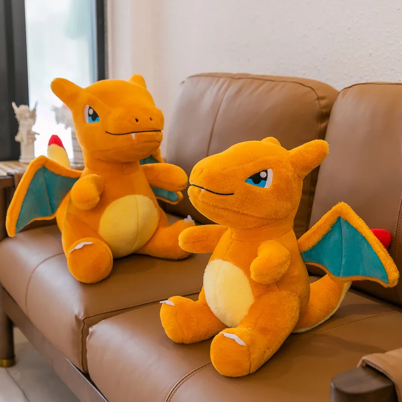 

Pokémon Anime Charizard Plush Toy Cartoon Cute Charmander Plushie Doll Soft Stuffed Kawaii Doll Pillow Birthday Gift for Kids