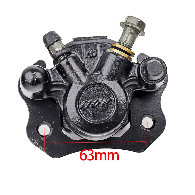 63mm Hydraulic Front/Rear Disc Brake Caliper Clamp Lower Pump  For China ATV 50cc-150cc  UTV Buggy Go Kart Quad Bike Accessories