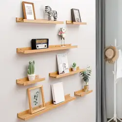 Corner Wall Stand Floating Display Shelf Hanging Floating Shelf Wooden Corner Shelves Wall Storage Shelves