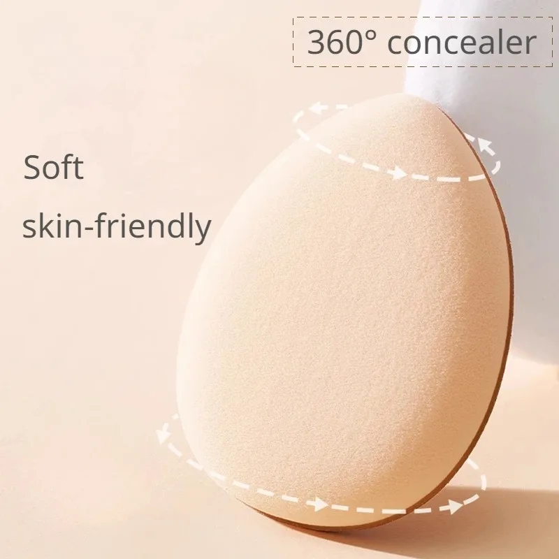 New Mini Size Professional Cosmetic Cushion Puff Concealer Foundation Detail Puff Finger Puff Set Makeup Sponge Beauty Tool