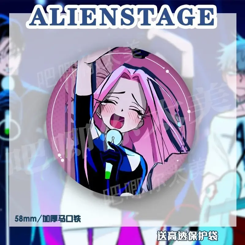 ALIEN STAGE : IVAN & TILL Mini Brooch Fashion Anime Action cosplay Accessories pins image 3
