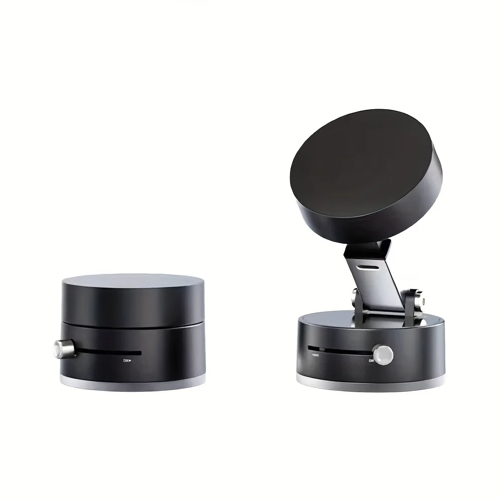 New Vacuum Magnetic Phone Holder Foldable Dual Use Car Dashboard Navigation Mount Universal Desktop Strong Suction Cell Phone Stand For All Smartphones