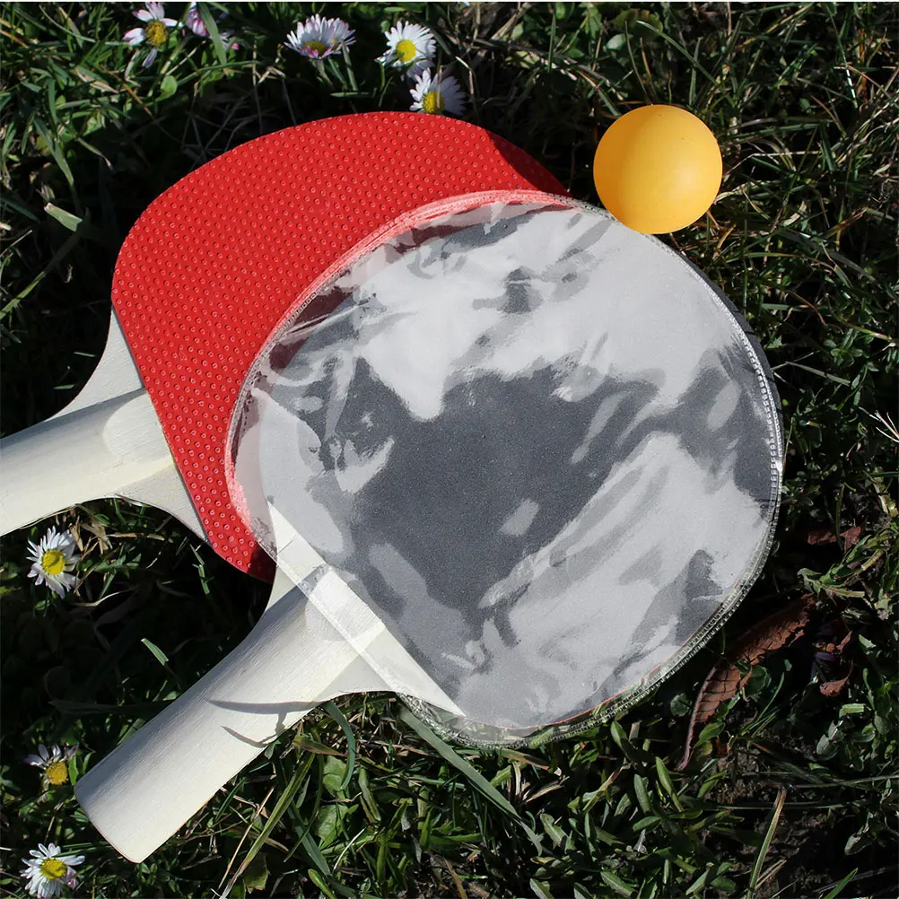 

15Pcs Table Tennis Racket Film Transparent Protective Sheet Easy Application Removal Racket Safety Film Accessories