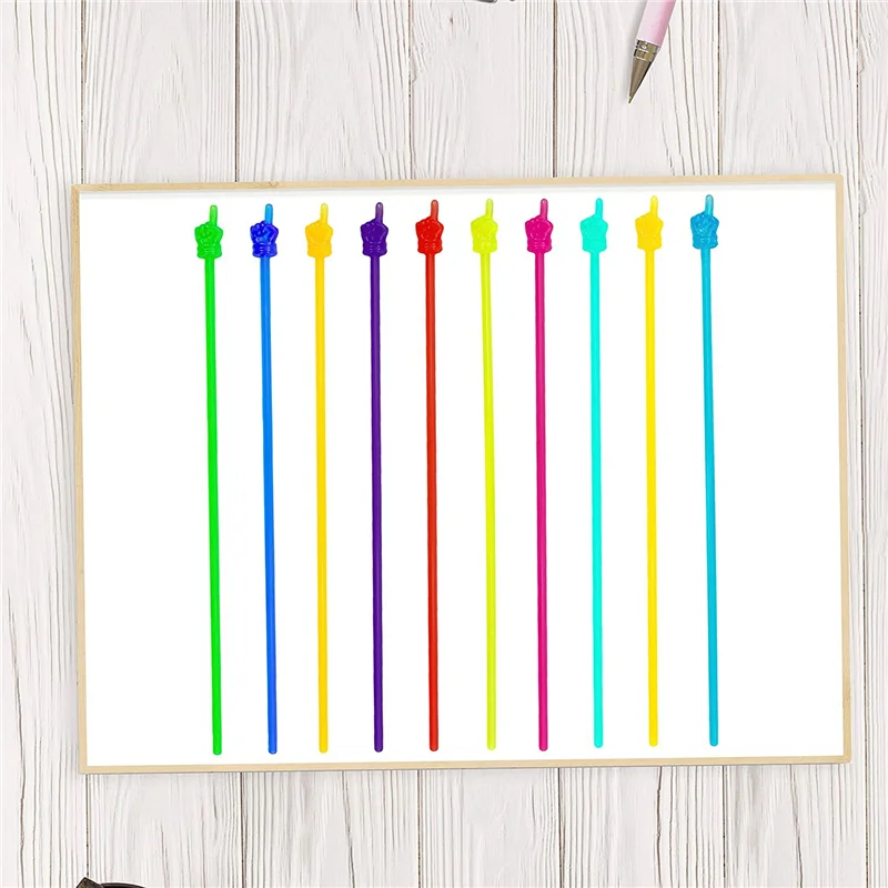 10 PCS Mini Hand Pointers Teachers Pointer Classroom and Presentation Finger Pointer Resin Finger Pointers Stick