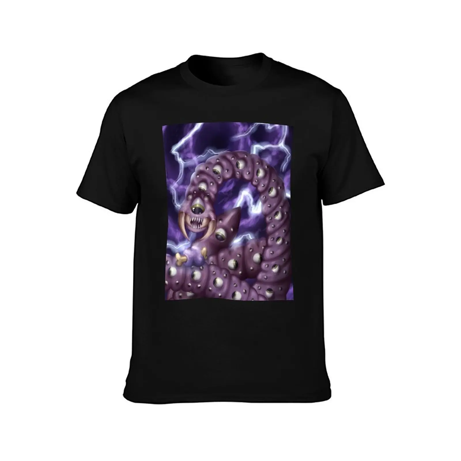 Eater of Worlds- Terrarias T-Shirt, Summer Casual Cotton Tee, Oversized Streetwear Tops, Vintage Graphic Print, Unisex Men Women