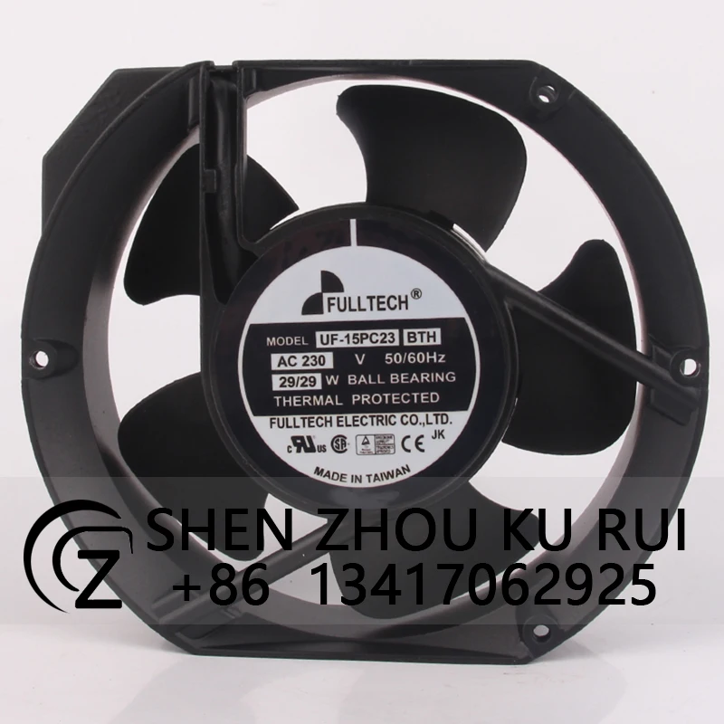 UF15PC23BTH Case Cooling fan for FULLTECH AC230V 0.12A 172x150x51MM 17CM 17251 CABINET PDB Axial Centrifugal Axial Flow Air