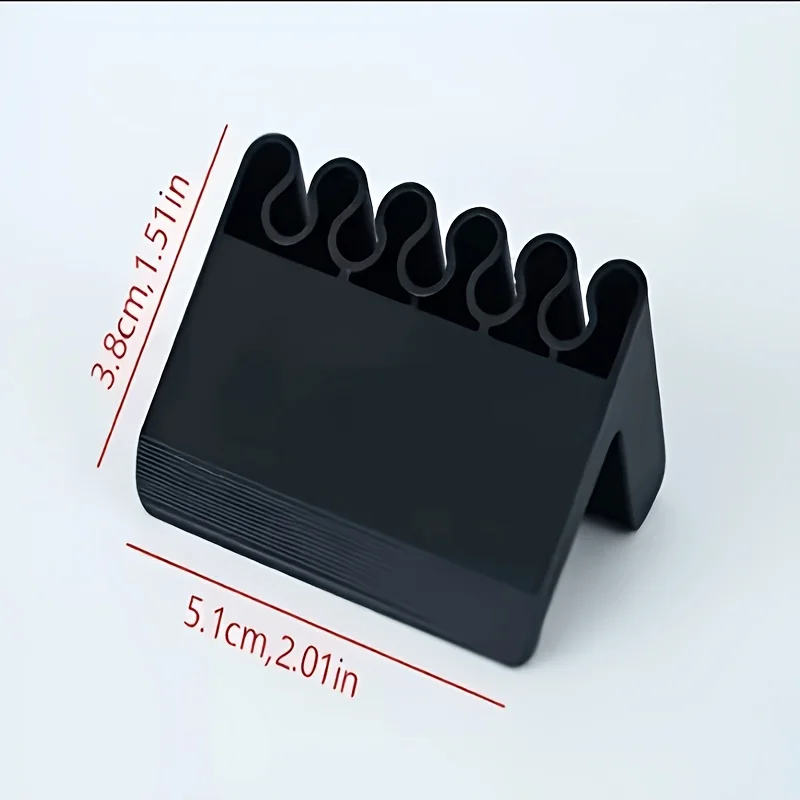 3D Printed Multi-Slot Cable Holder, desk edge wire organizer for home & office.