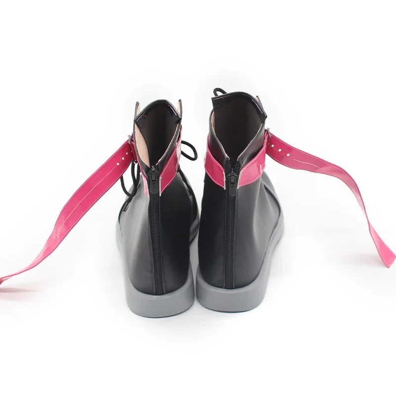Game PJSK Shiraishi An Cosplay Shoes PU Shoes Halloween Carnival Boots Cosplay Props Custom Made