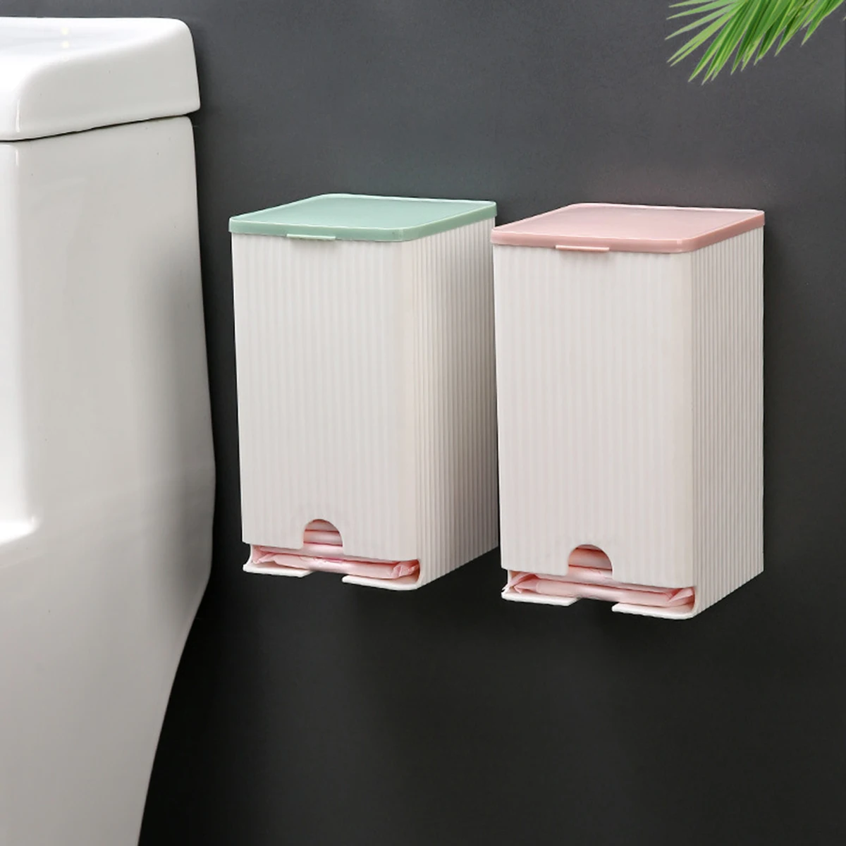 

Sanitary Napkin Storage Box Wall-mounted Design Simple And Stylish Suitable For Bathroom And Bedroom Dust And Moisture-proof