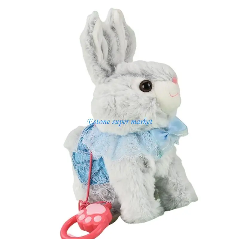 090B Lovely Electric Horse/Dog Plush Toy For Children Entertainment Interactive Talking And Tail Wagging Animal Toy Kids Gift