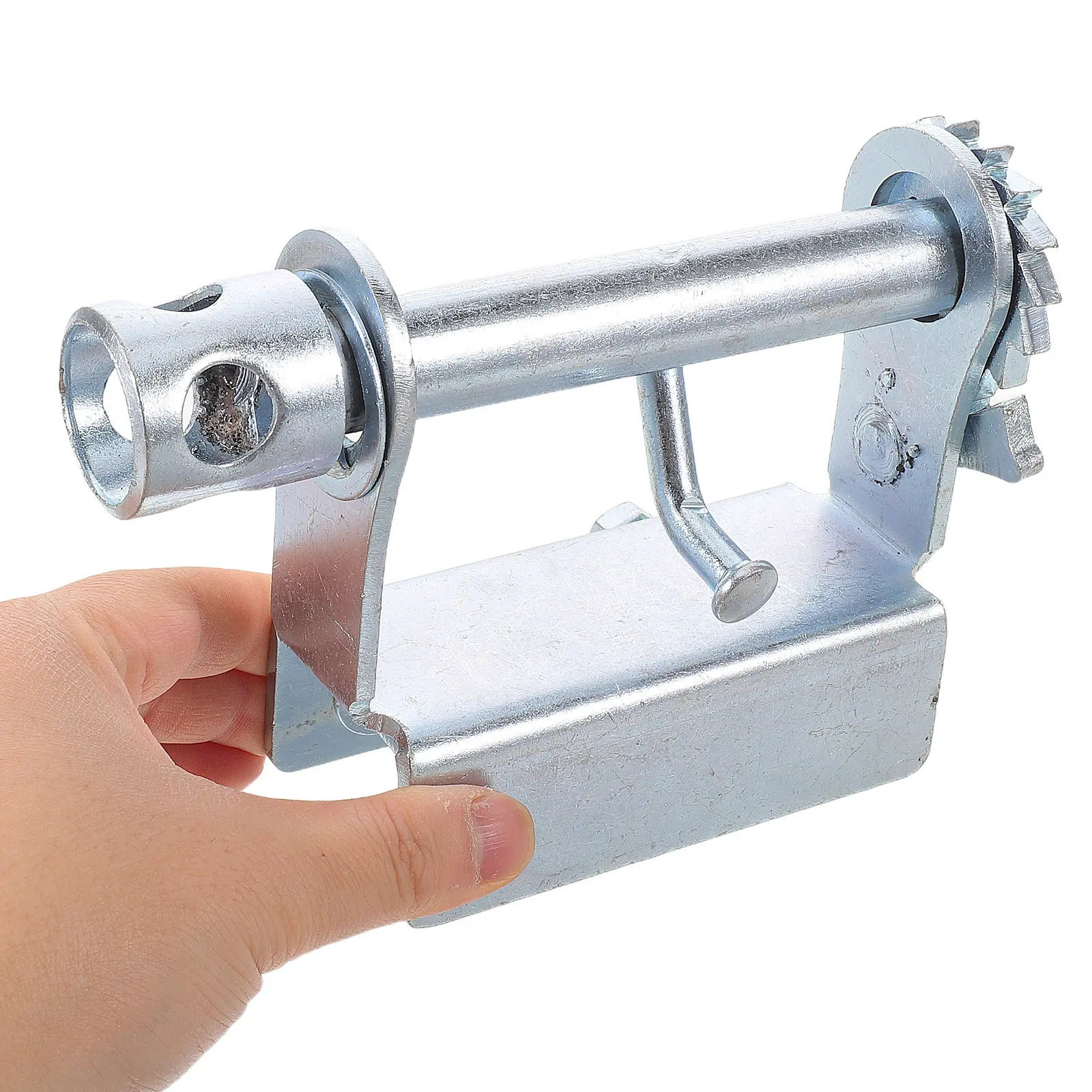 sliding-strap-tension-winch-for-flatbed-truck-trailer-track-mounted-manual-steel-rope-tightener-heavy-duty