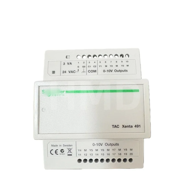 007303010 Xenta 491 Programmable LonWorks Controller HVAC Lighting Control 12 UI 6 AO 6 DO Building