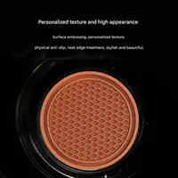 New Car Cup Holder Anti-Slip Silicone Insert Coaster Mat Universal Car Accessories Black Fit For Most Cars 6