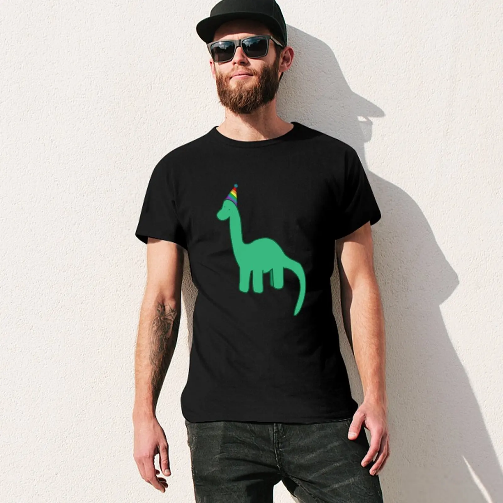 Pride Dinosaurs: Gay Pride T-Shirt aesthetic clothes Short sleeve tee oversizeds slim fit t shirts for men