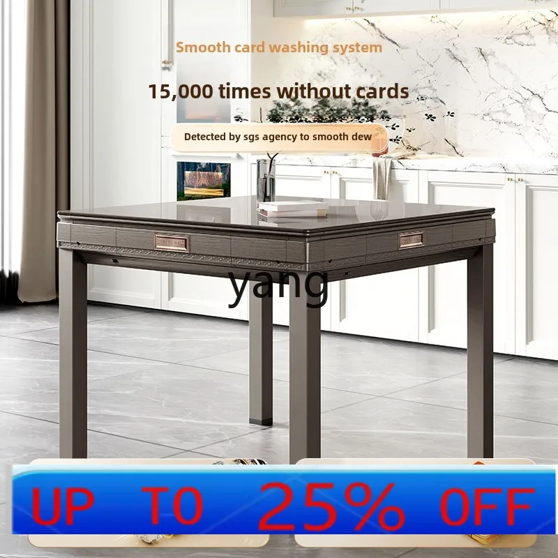 

LTT new Chinese mahjong machine automatic dining table dual-purpose mahjong table household