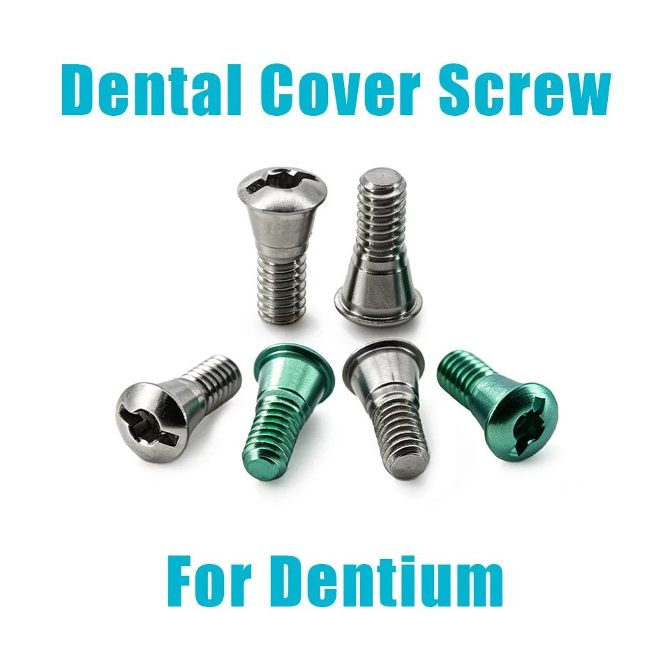 10Pcs Precision Dental Cover Screw for Dentium Implant System Compatible Surgical Components Dental Clinic Essential Durable