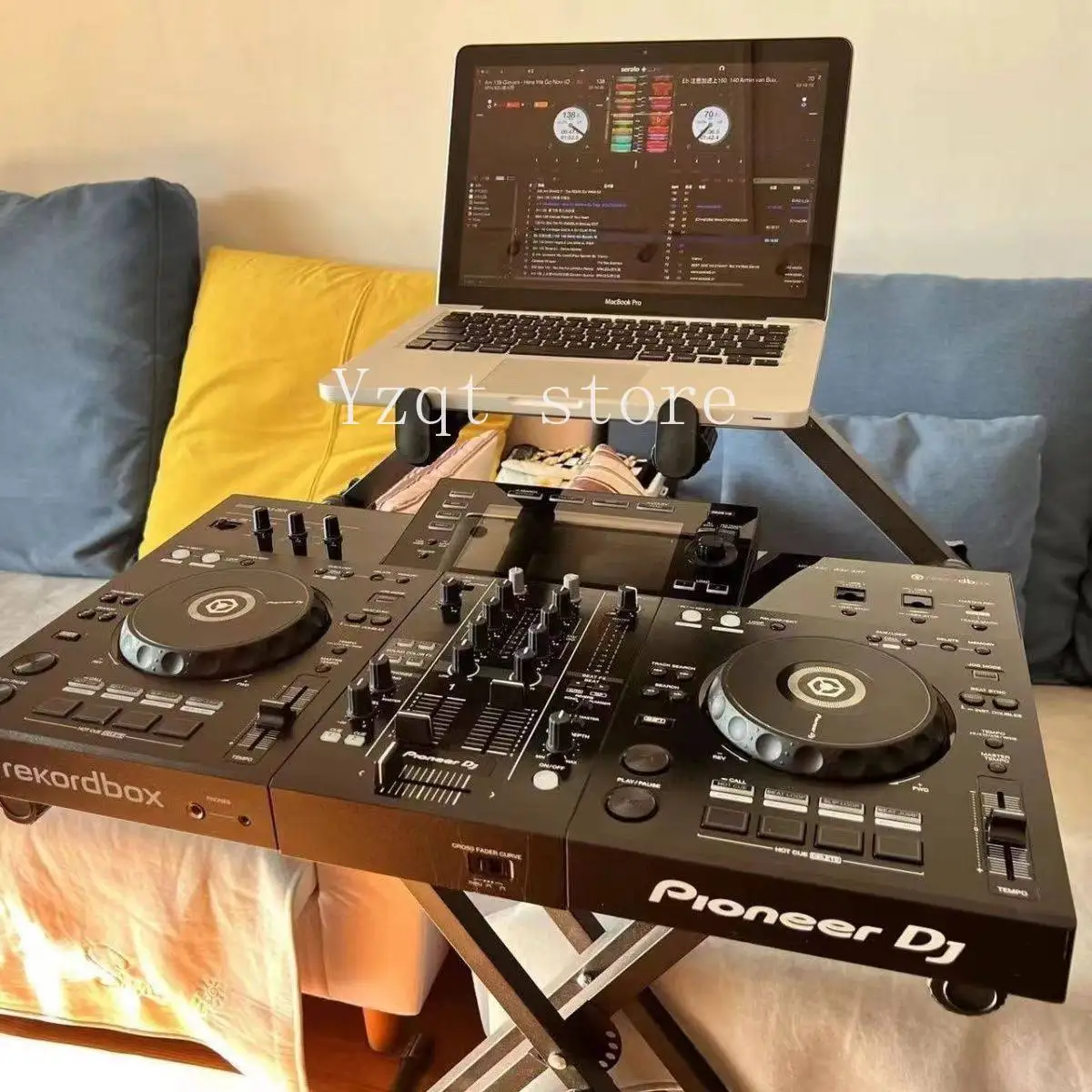 DJ Player Digital Controller Stand DJ Air Case Flight Stand Keyboard Piano X-Type Duplex Instrument Stand