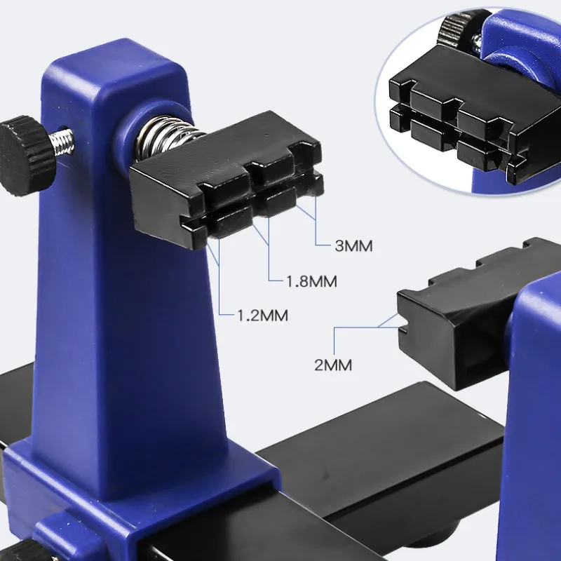 ALLSOME 0-200mm Adjustable PCB Holder 360 ° Rotation Printed Circuit Board Jig Soldering Assembly Stand Clamp Repair Tools