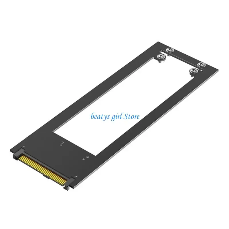 

C7AB Reliable EDSFF E1.S To U.2 SFF8639 Converter Support PCIe4.0 For NVMe Drive