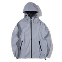 Vêtements réfléchissants de nuit pour Couple, veste de couleur unie en Polyester pour étudiant, uniforme de classe masculine, veste de danseuse lumineuse tendance, nouvelle collection 3