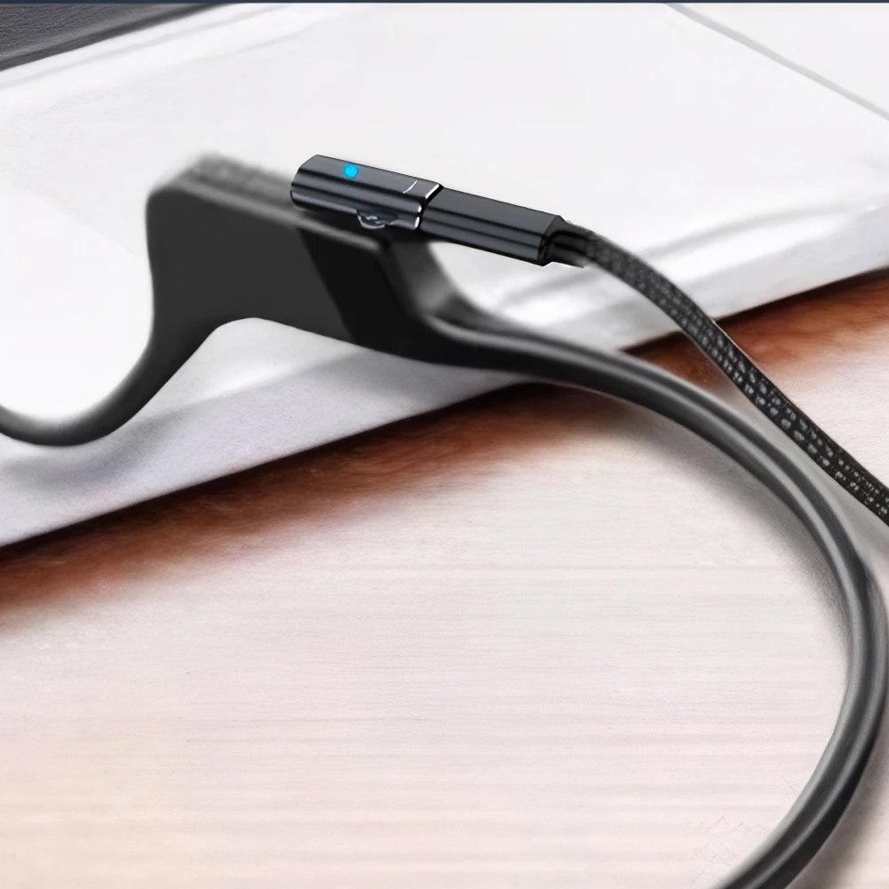 USB C/For iOS To Magnetic Adapter Charger Adapter 90 Degree Bending Bone Conduction Headphones Charger Adapter for Aftershokz