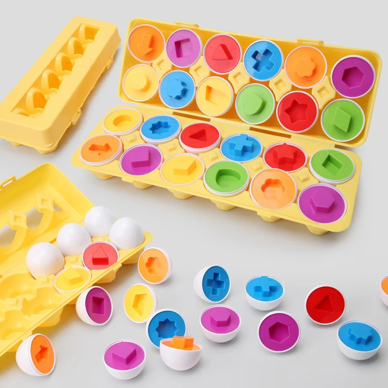 12pcs-baby-smart-matching-eggs-montessori-sensory-educational-toy-color-shape-matching-recognition-puzzle-early-learning-gift