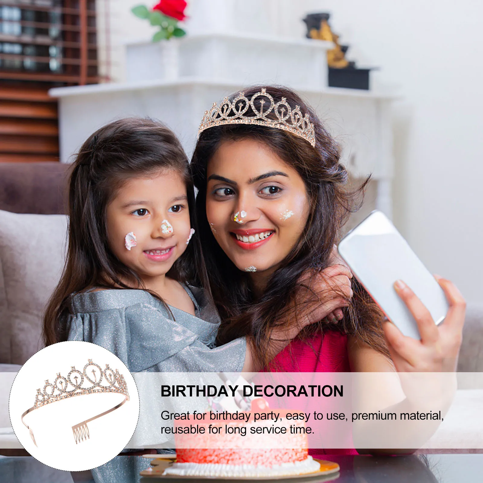 

Crown Shoulder Strap Women Disco Tiara Accessories for Girls Headbands Party Costume Favors Dressing Decorate