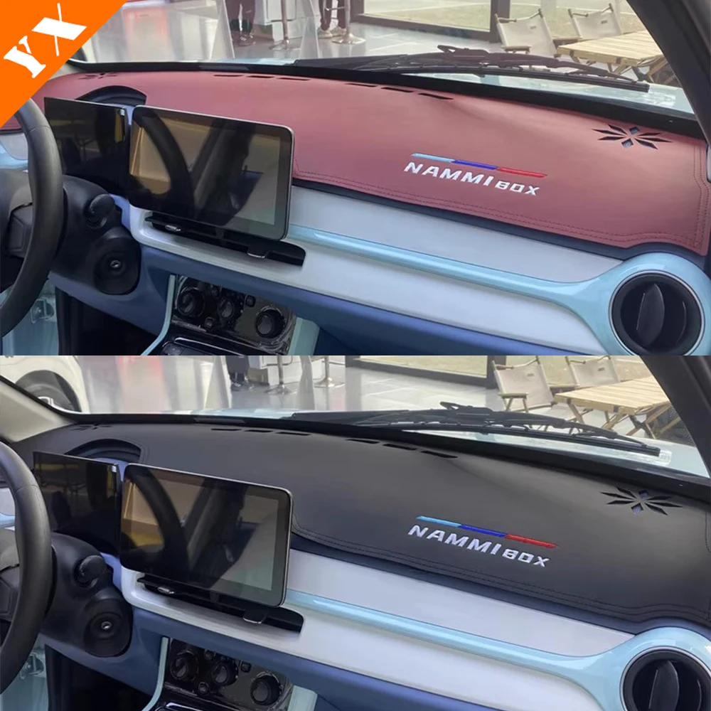 

2024 2025 2026 для dongfeng nammi BOX, аксессуары, декоративный коврик для приборной панели автомобиля, пылезащитный светоотражающий коврик, солнцезащитный коврик, гарнир