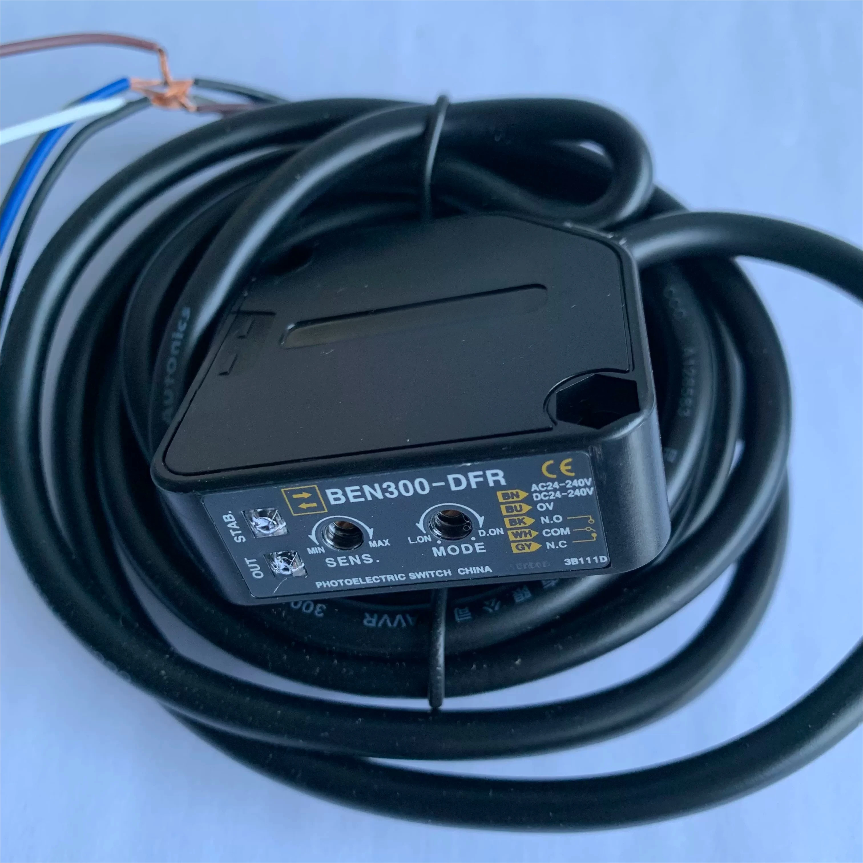 For otonix photoelectric switch ben300-dfr diffuse reflection 30cm relay output