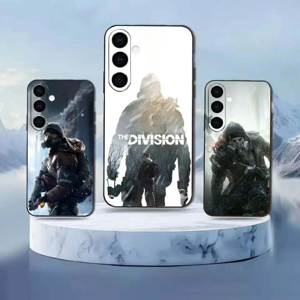 

T-The Game Division Phone Case For Samsung Galaxy A91,80,73,72 ,71,53,52,32 ,31,22,21s,20,Soft Black Case