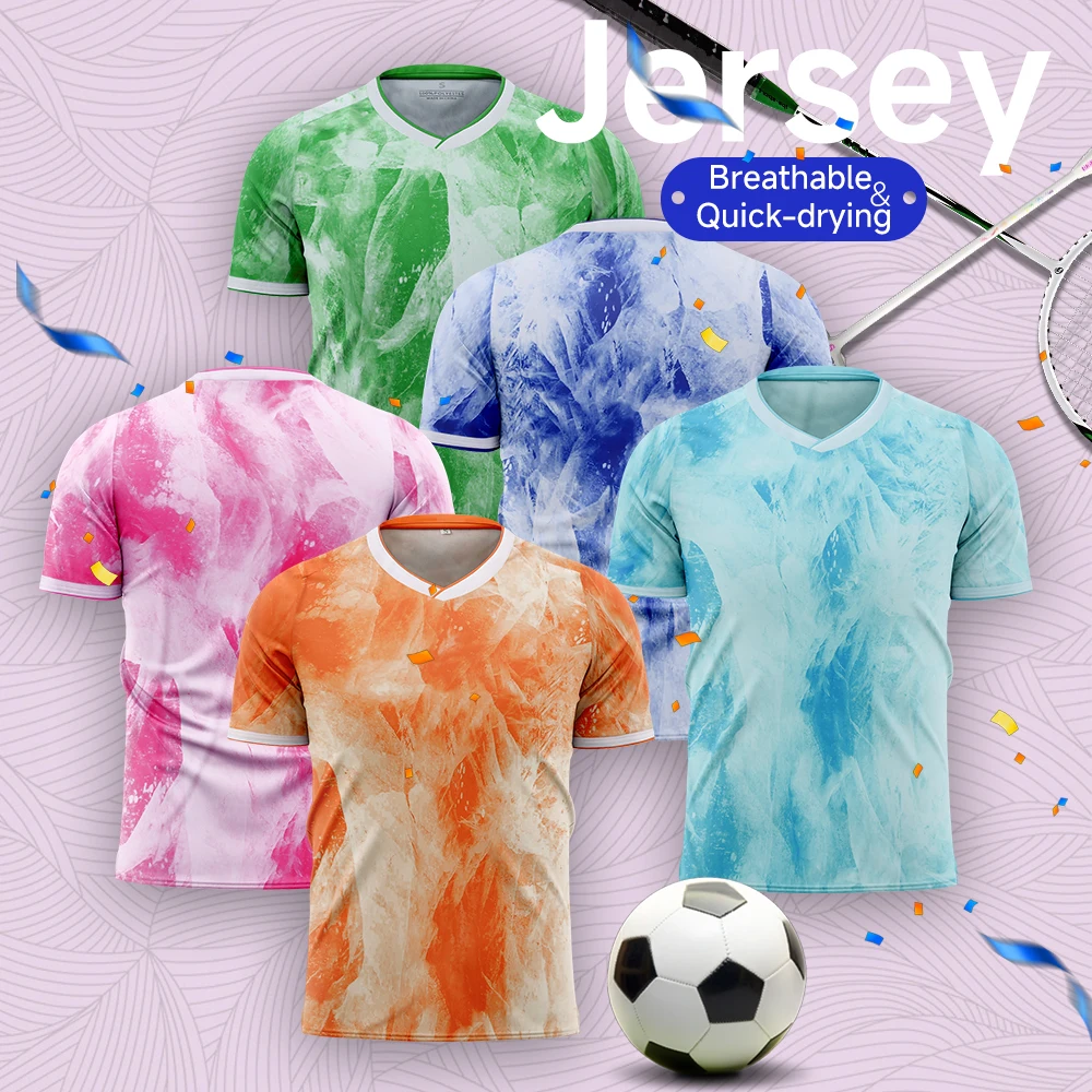 

Adult Men's Breathable Quick-Dry Summer Printed Custom Name Football Jersey (2025/26 Season)