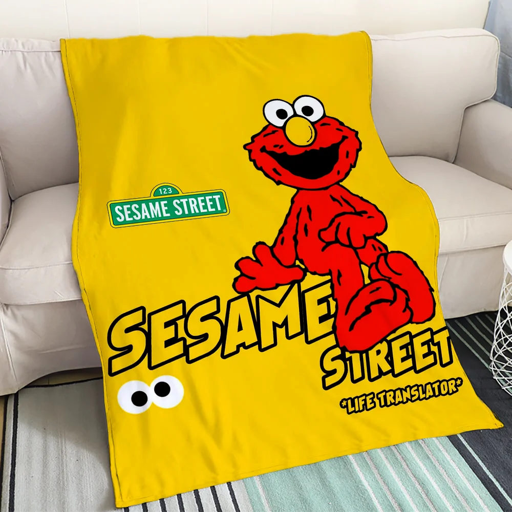 Sofa Blankets & Throws SESAME STREET Throw Blanket Bed Hairy Blankets for Bed Blanket 150cm X 200cm Home and Decoration Cobija