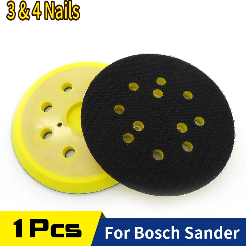 1 Pcs 5Inch 125MM 8-Loch Zurück-up Schleifen Pad Haken und Schleife Sander Sichern Pad für Elektrische Grinder Power Werkzeuge Zubehör