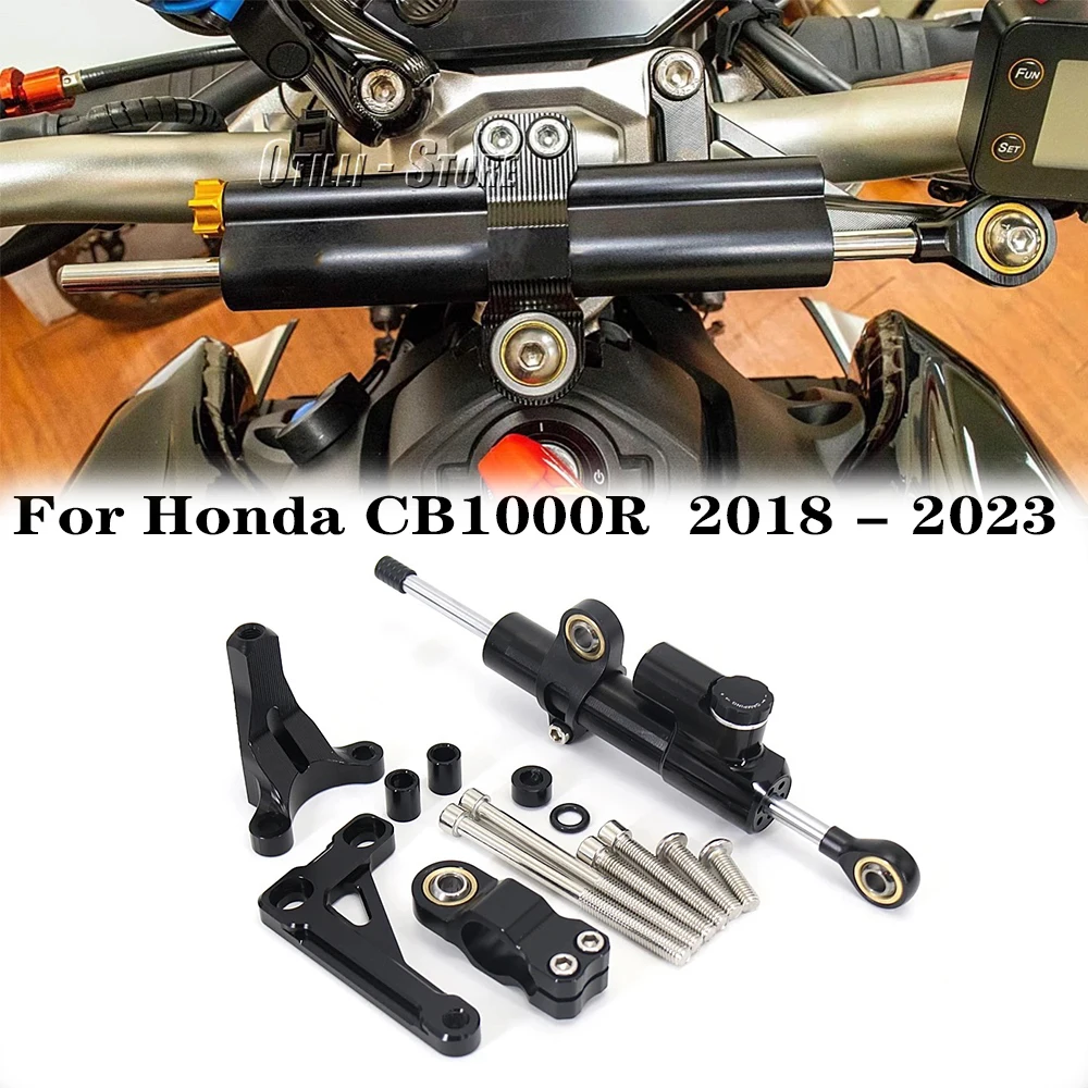 Accesorios para motocicleta, amortiguador de dirección direccional de aluminio para HONDA CB1000R CB 1000R CB 1000 R 2018 2019 2020 2021 2022 2023